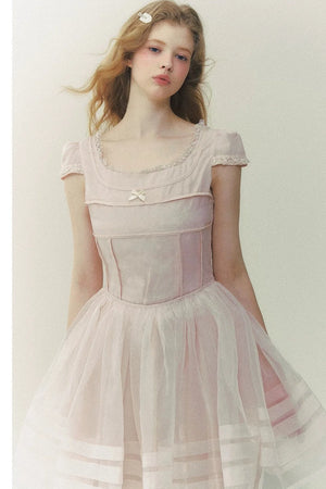 Ballet Dreamland Puff Sleeve Dress