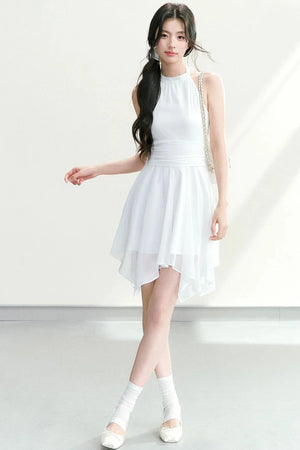 Ballet Off-Shoulder Dress