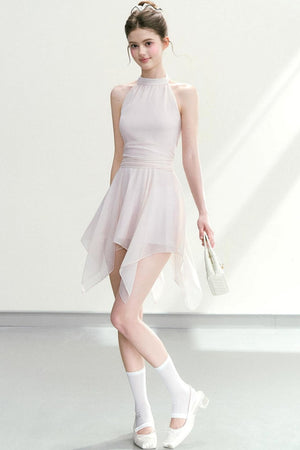 Ballet Off-Shoulder Dress