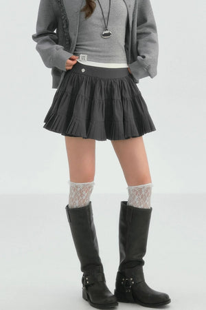Ballet Pressed Tuck Skirt