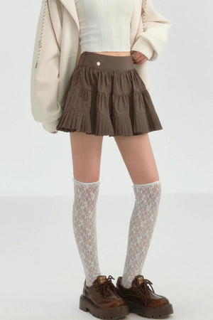 Ballet Pressed Tuck Skirt