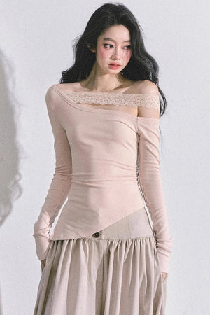 Barbaric Lace Off-the-Shoulder Top