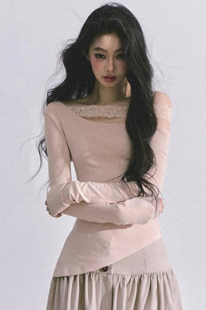 Barbaric Lace Off-the-Shoulder Top