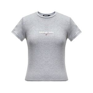 Basic Shoulder Flag T-Shirt