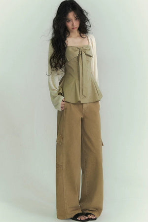 Batwing Bamboo Cardigan Set-Up