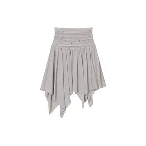 Beaded Pleated Acetate Bustier and Skirt Set-Up