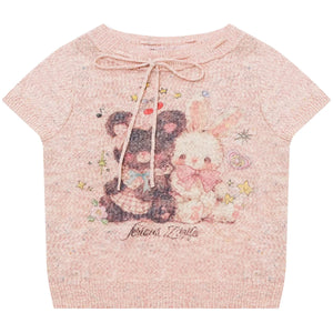 Bear and Rabbit Summer Top