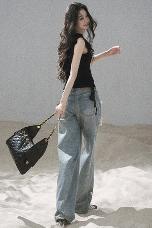 Before the Sunset Lace Off-Shoulder Top