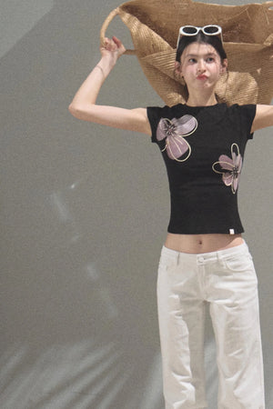 Begonia Floral T-Shirt