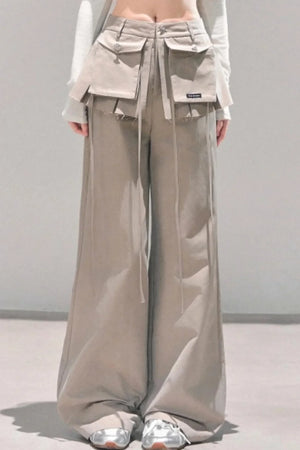 Bella Wide-Leg Workwear Pants