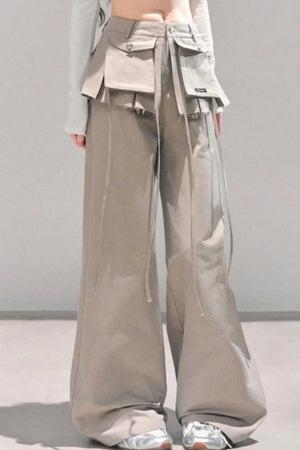 Bella Wide-Leg Workwear Pants