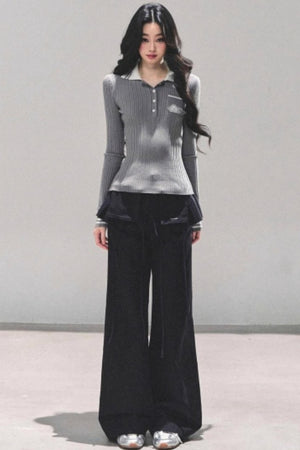 Bella Wide-Leg Workwear Pants