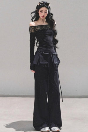 Bella Wide-Leg Workwear Pants