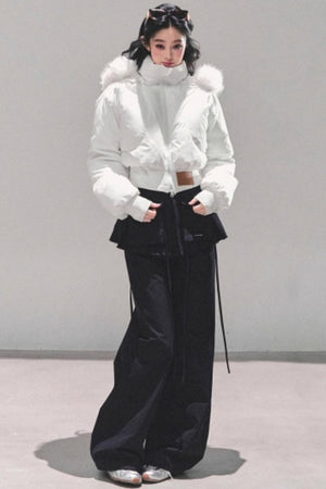 Bella Wide-Leg Workwear Pants