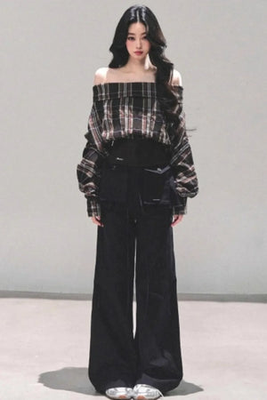 Bella Wide-Leg Workwear Pants