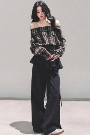 Bella Wide-Leg Workwear Pants