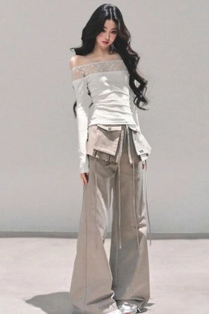 Bella Wide-Leg Workwear Pants