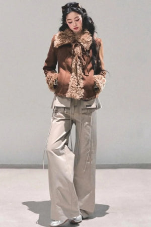 Bella Wide-Leg Workwear Pants