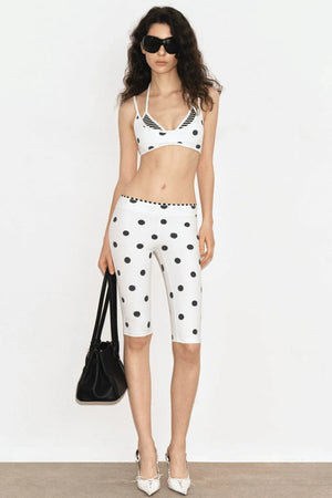 Black and White Polka Dot Pants