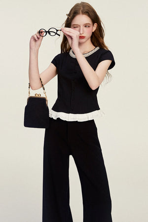 Black Collar Niche Shirt