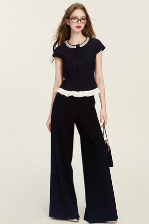 Black Collar Niche Shirt