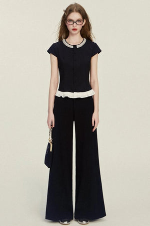 Black Collar Niche Shirt