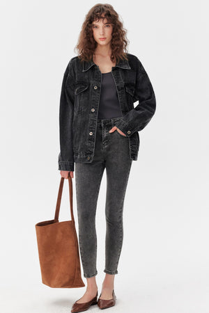 Black Denim Jacket