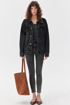 Black Denim Jacket
