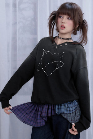Black Diamond Hooded Sweatshirt Set-Up