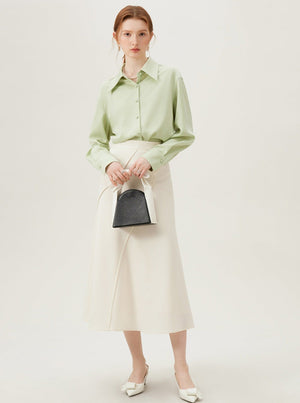 Black High Waist Skirt