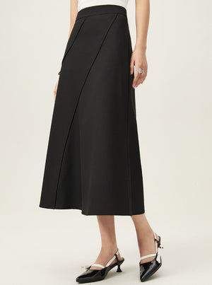 Black High Waist Skirt