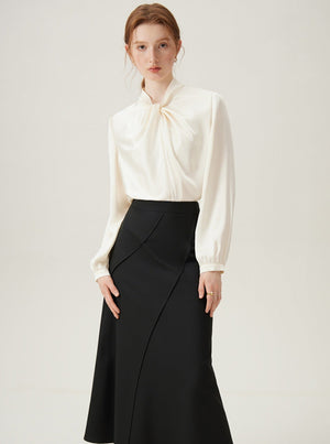 Black High Waist Skirt