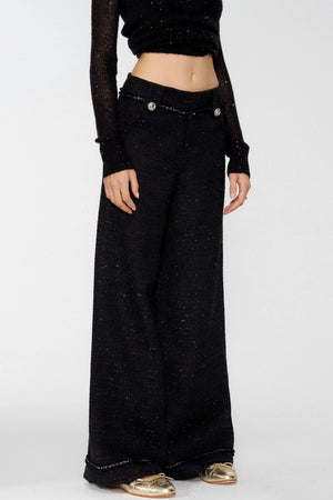 Black Moonlight Wool Coat Set-Up