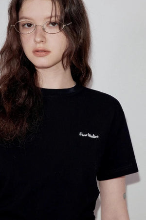 Black Pleat Top