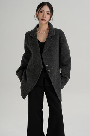 Black Woolen Jacket