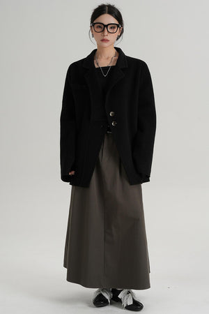 Black Woolen Jacket