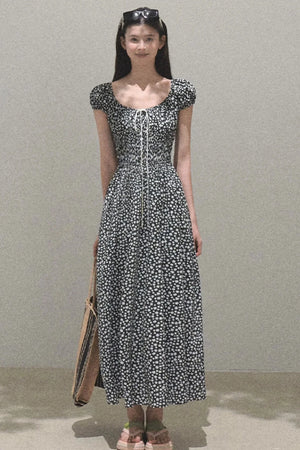 Blissful Tomato Leaf Dress