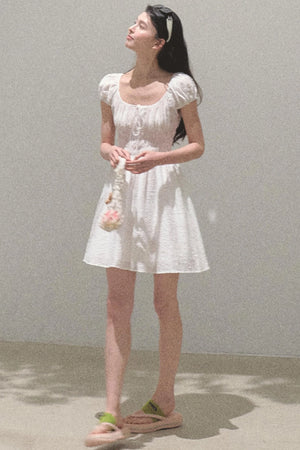 Blissful Tomato Leaf Dress