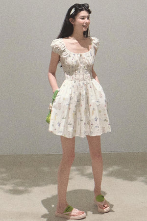 Blissful Tomato Leaf Dress