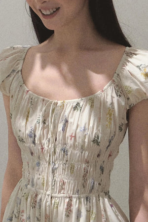 Blissful Tomato Leaf Dress