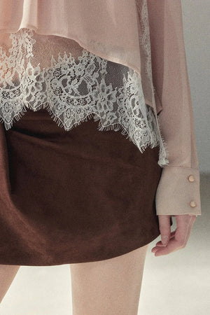Blooming Cherry Blossom Lace Blouse