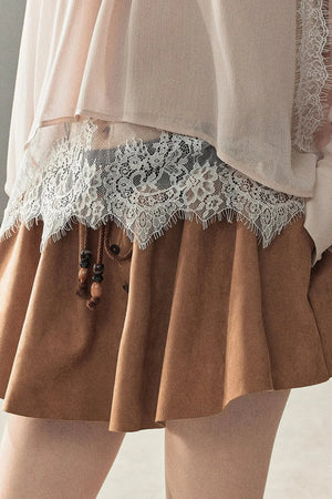 Blooming Cherry Blossom Lace Blouse
