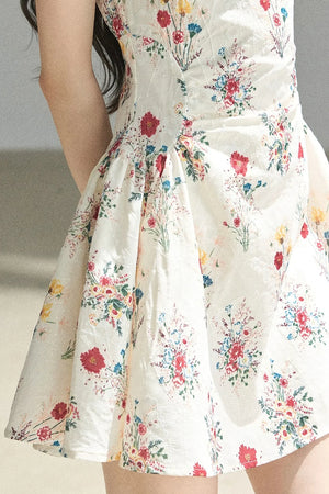 Blooming Chiffon Floral Dress