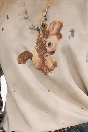 Blooming Soon Spliced Top