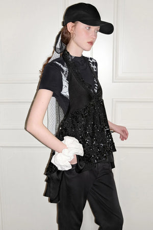 Blossom Silk Lace Tee