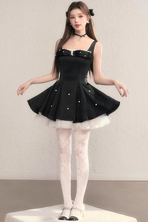 Blue Stars Beaded Dress