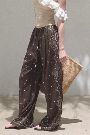 Bohemian Breeze Linen Pants