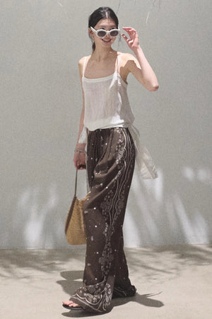 Bohemian Breeze Linen Pants