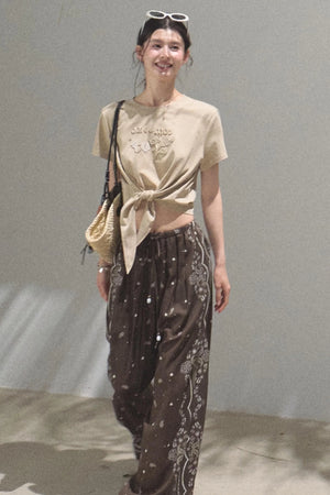 Bohemian Breeze Linen Pants