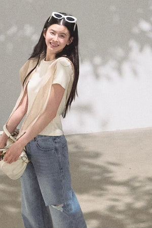 Bohemian Summer Ripped Jeans